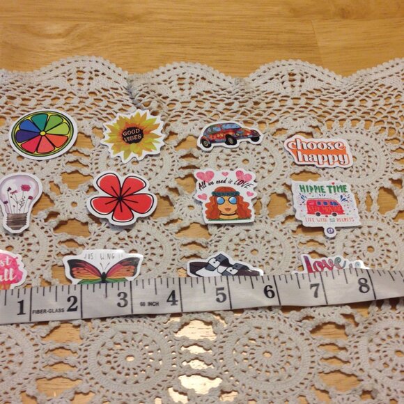 Stickers for cellphone, hydration bottles, etc. Hippie vibe - Picture 7 of 7